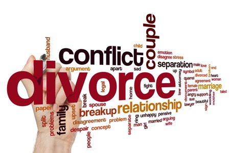 divorce words